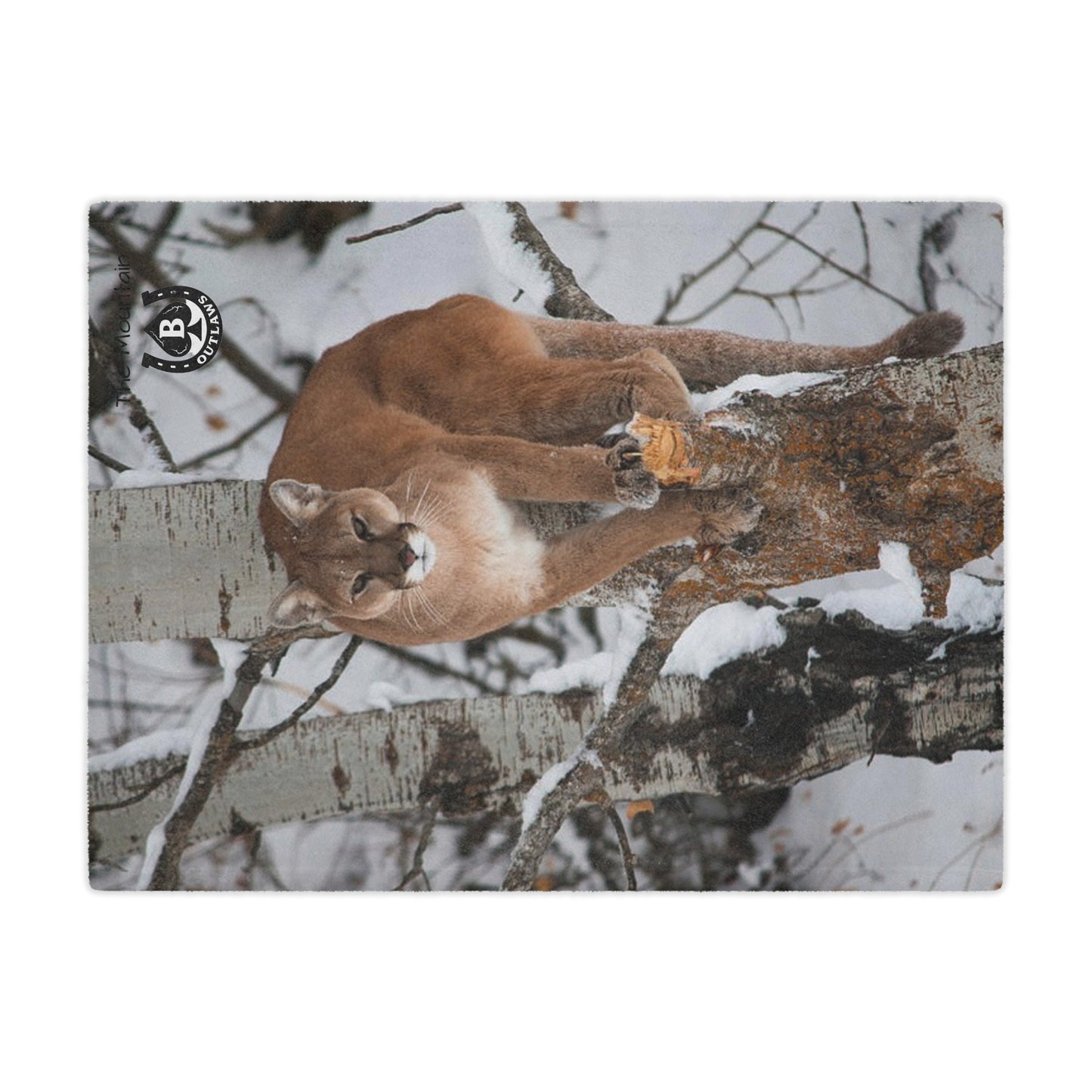 Cozy Wildlife Minky Blanket - The Still Blanket – Mountain Outlaws Bed-line Apex