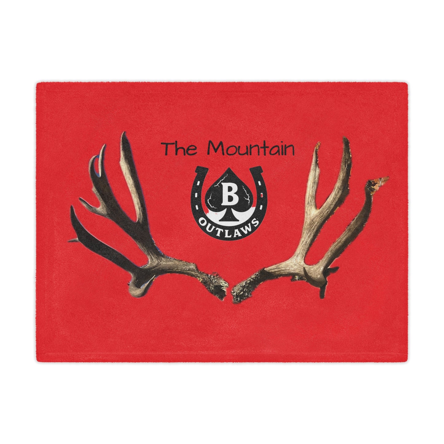 Rustic Outdoor Minky Blanket - The Signal Blanket – Mountain Outlaws War-post Edition