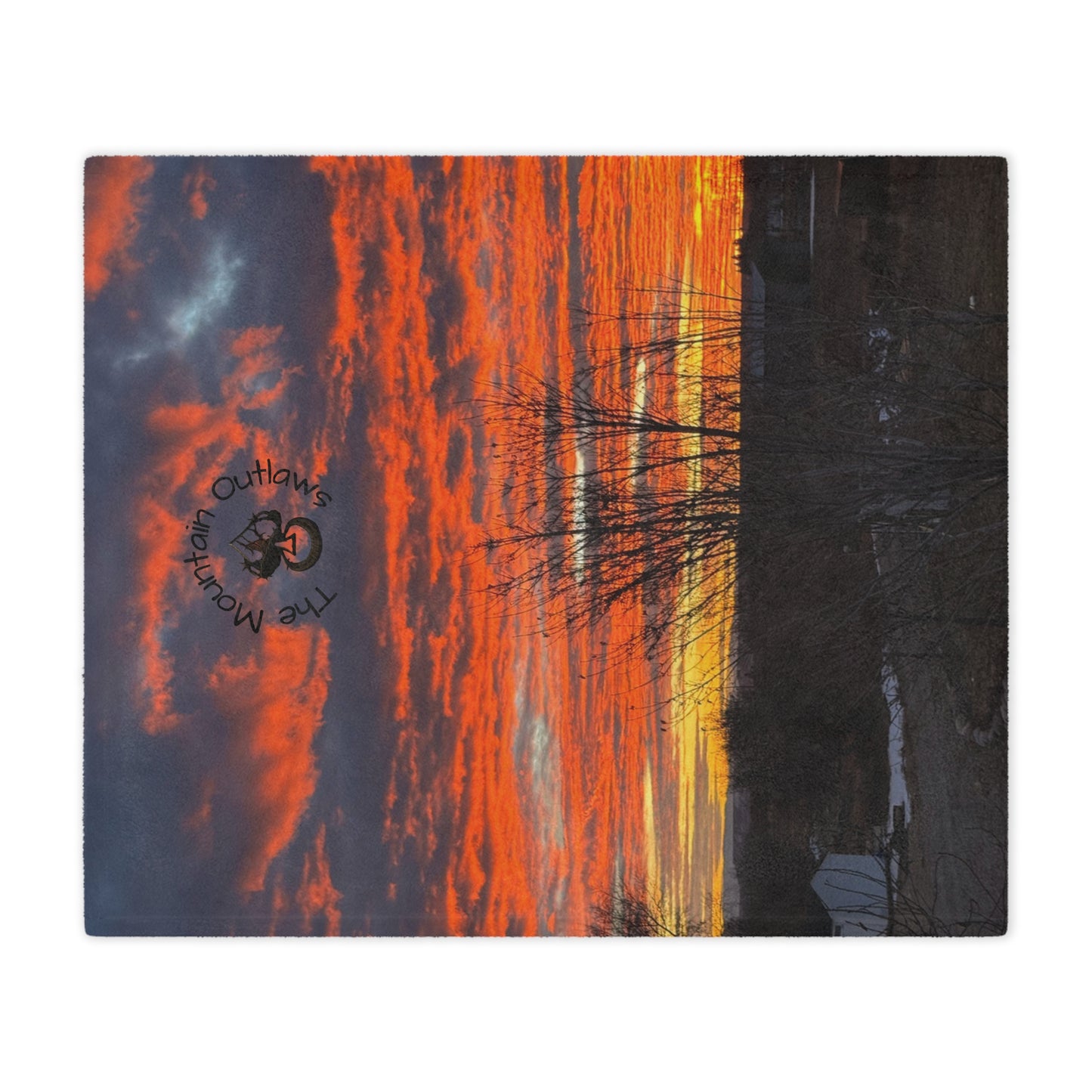 Hell Sky Sunset Blanket – Mountain Outlaws Collection