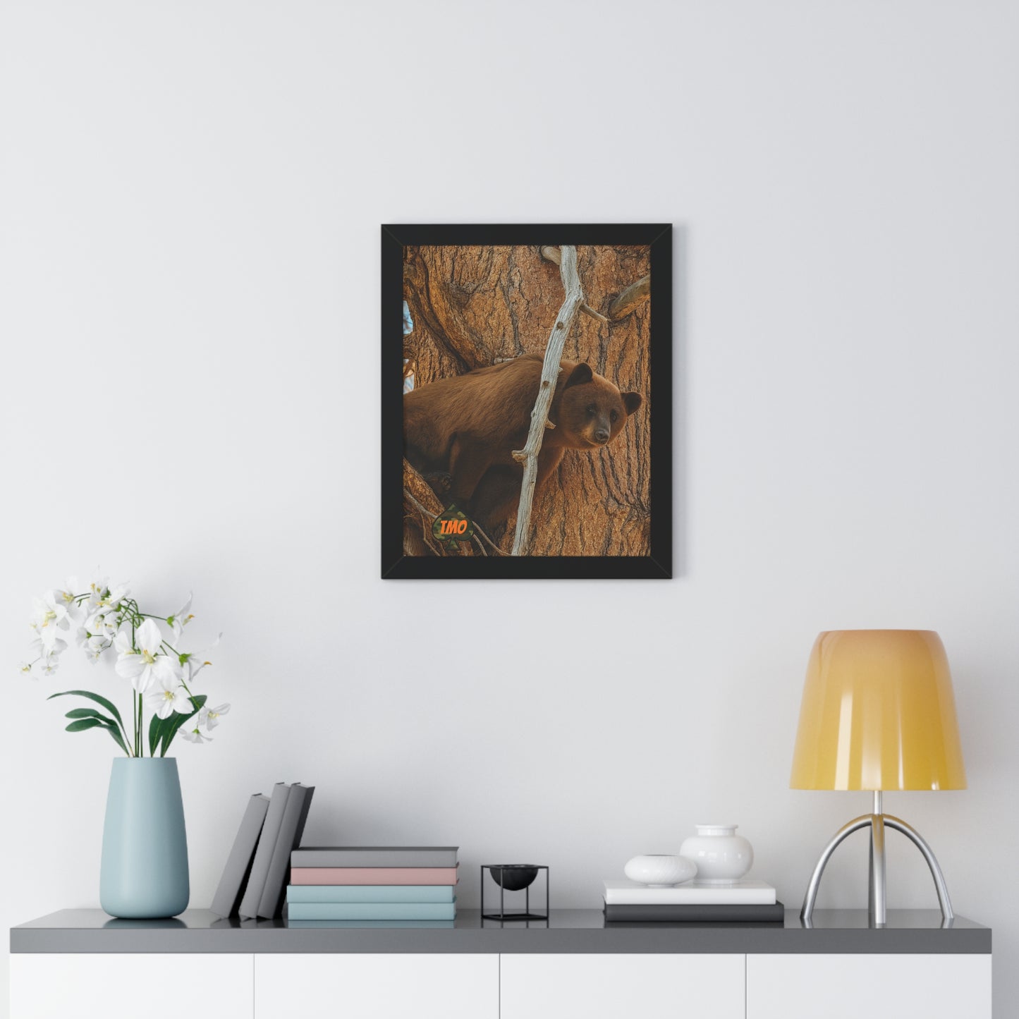 Tree Watcher – Wild Cinnamon Bear Print