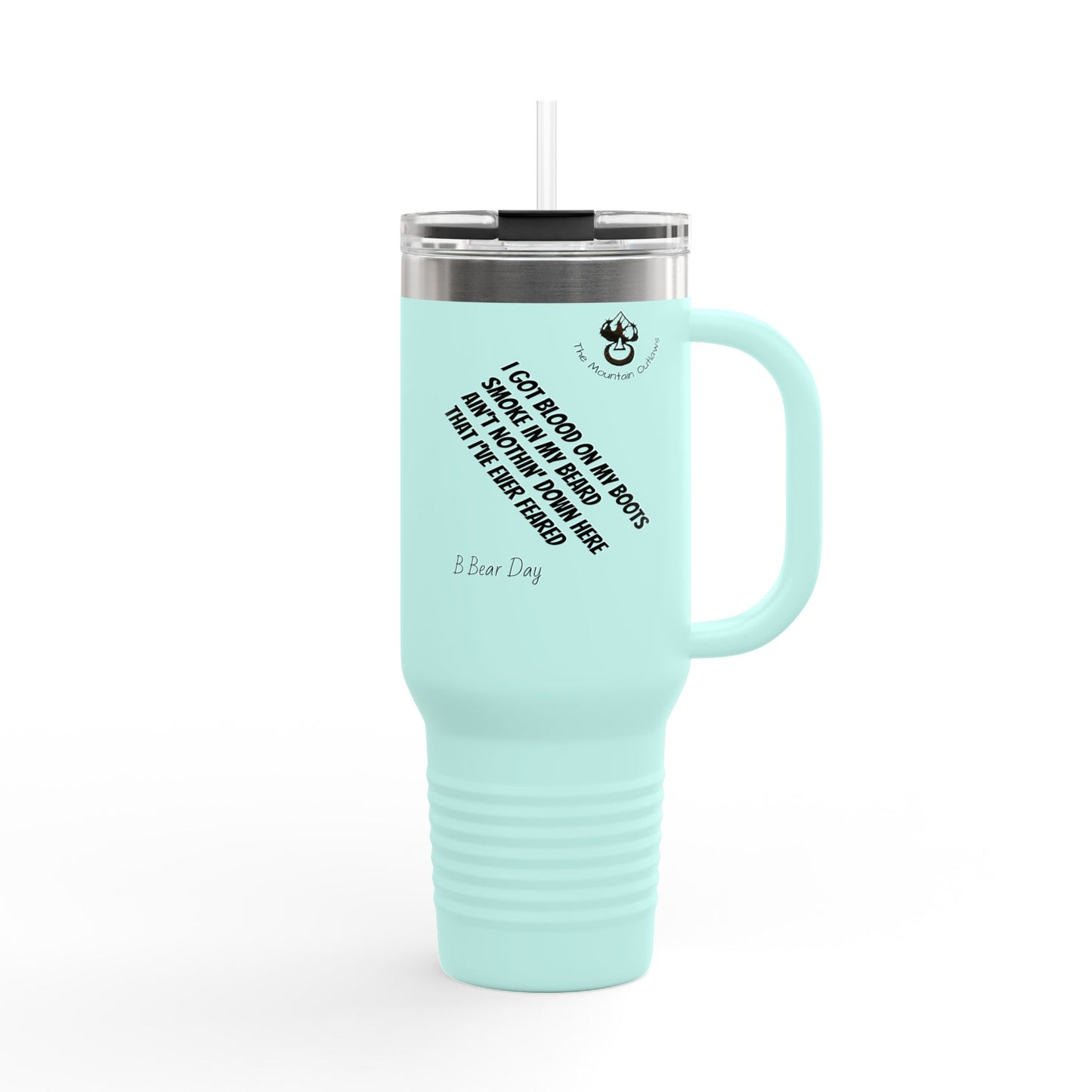 Blood & Smoke — 40oz Outlaw Travel Mug