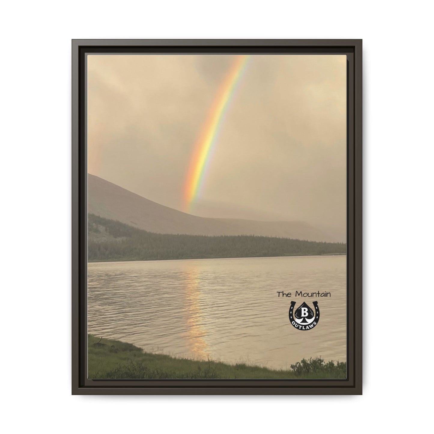 God Passed Through Here – Limited Mountain Print