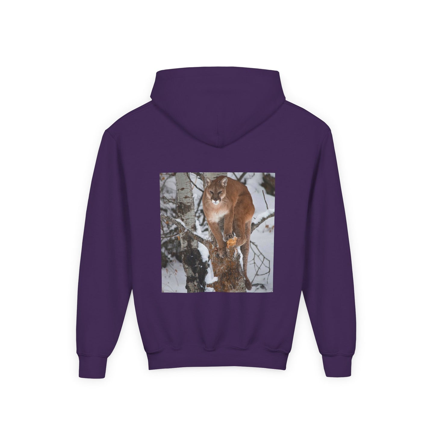 Real Strength Is Quiet Hoodie – Little Outlaws Cougar Edition