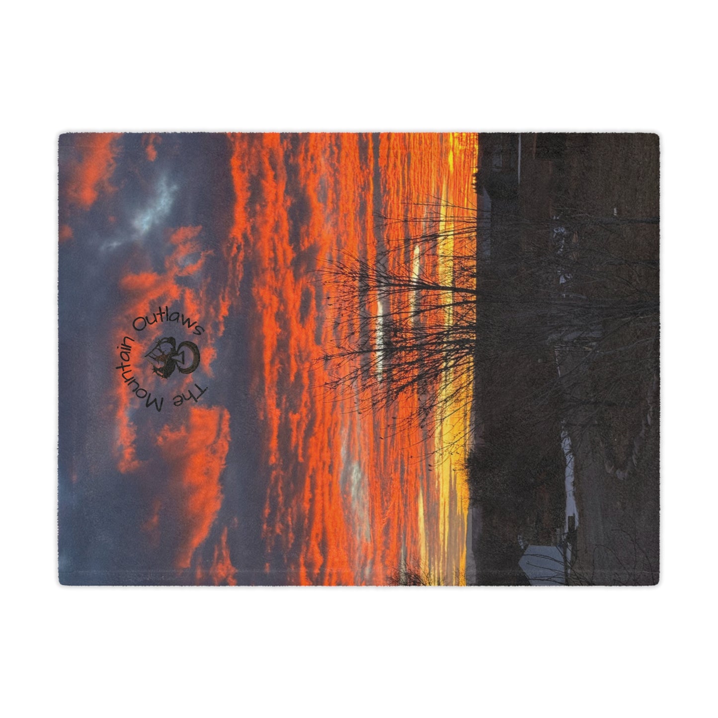Hell Sky Sunset Blanket – Mountain Outlaws Collection