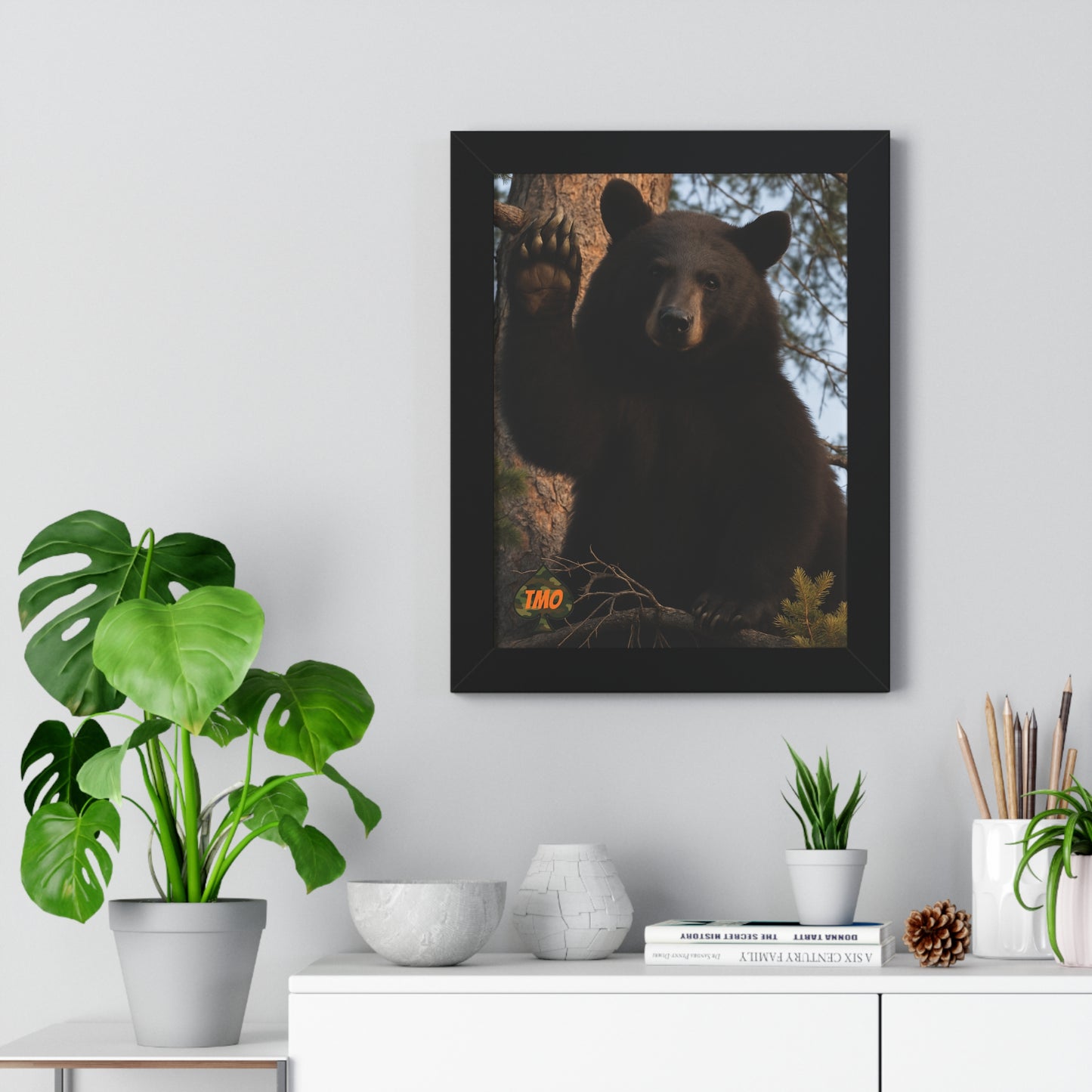 TMO Bear in the Pines – Outlaw Wall Art