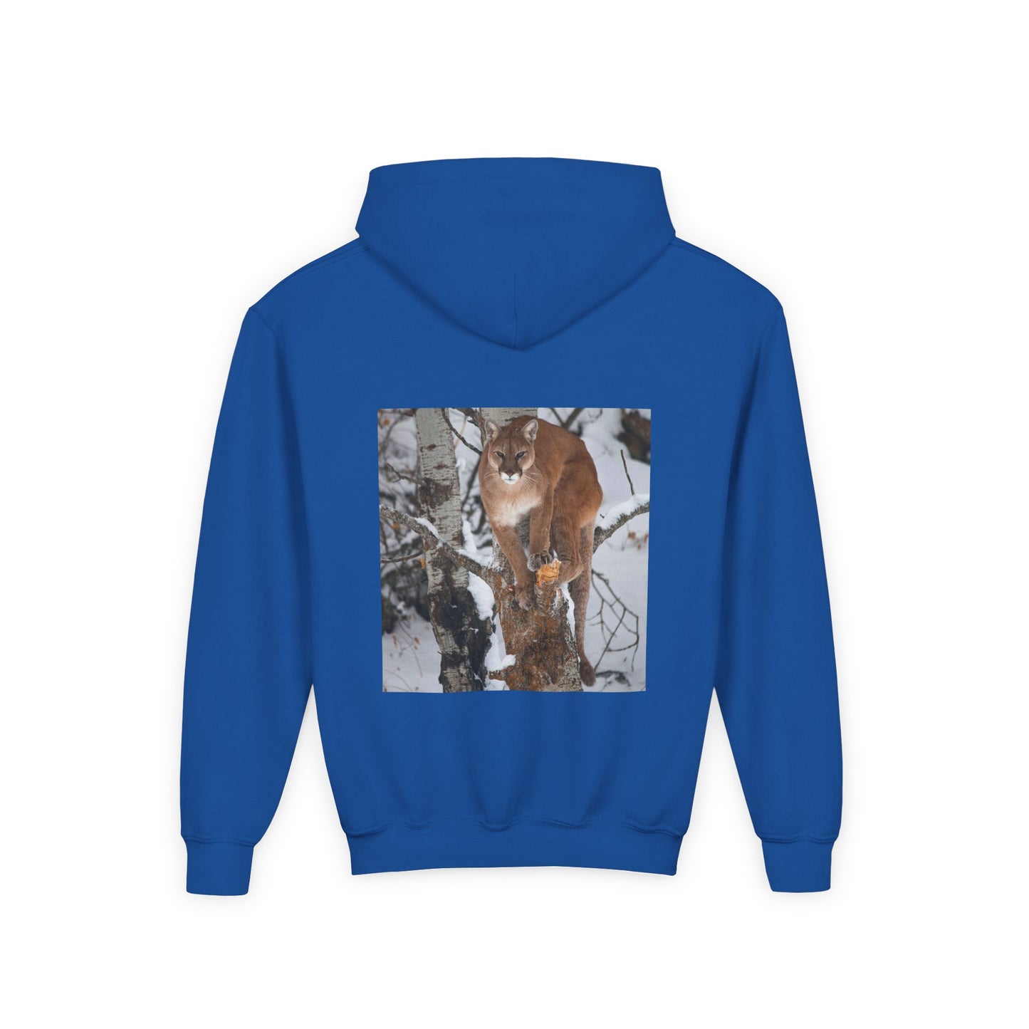 Real Strength Is Quiet Hoodie – Little Outlaws Cougar Edition