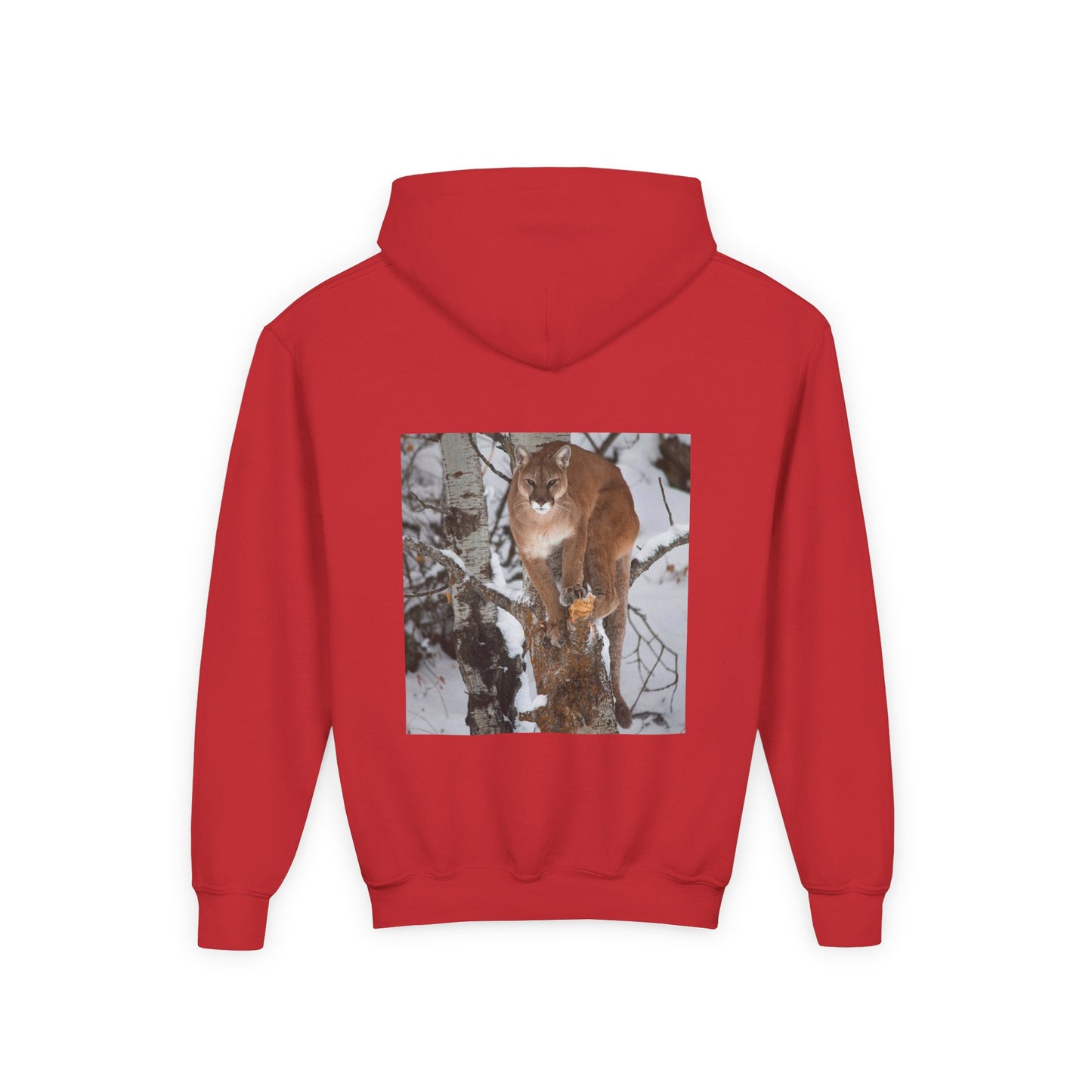 Real Strength Is Quiet Hoodie – Little Outlaws Cougar Edition