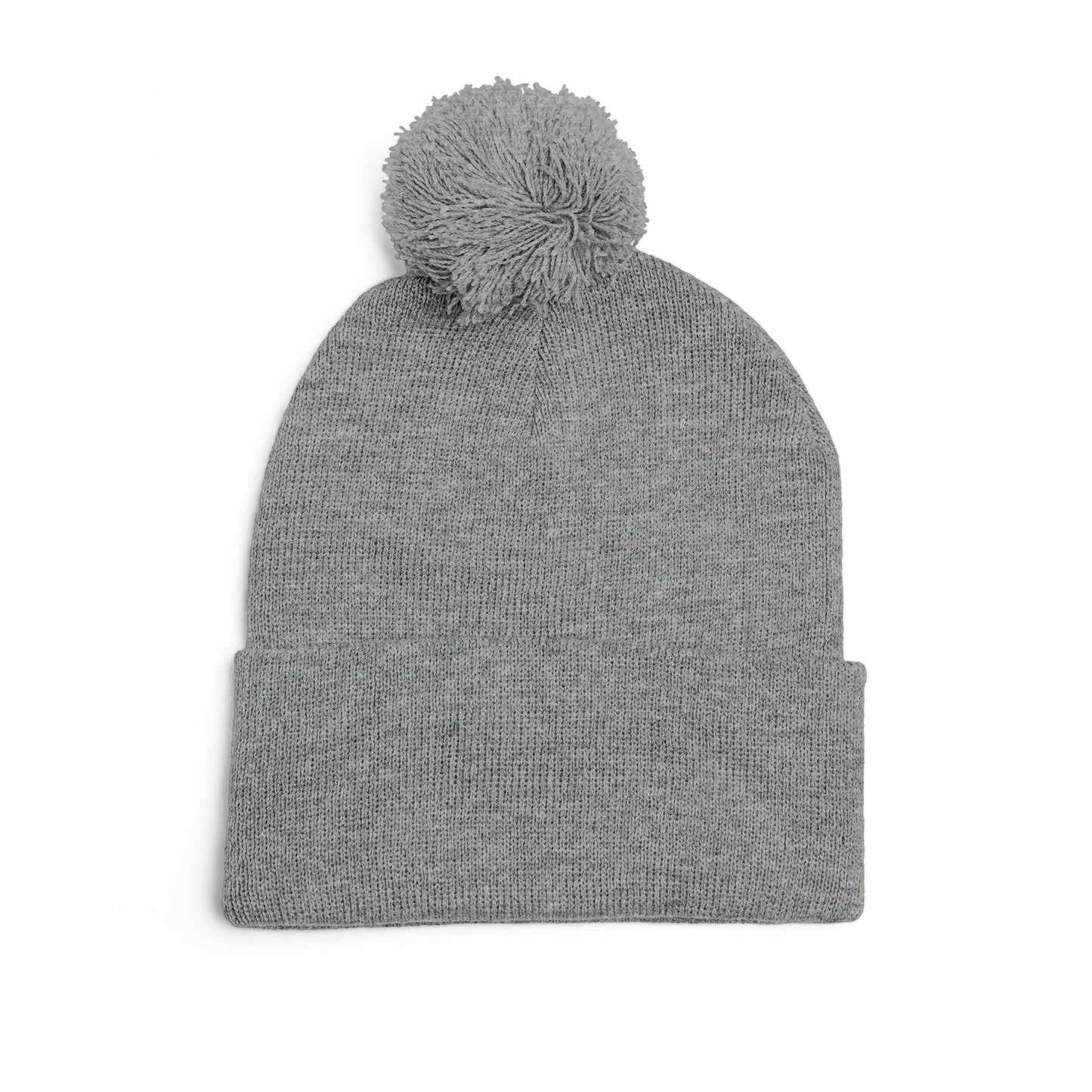 Cozy Pom-Pom Knit Cap, Winter Beanie, Embroidered Hat, Cute Knit Cap, Trendy Winter Accessory, Perfect Gift for Him/Her