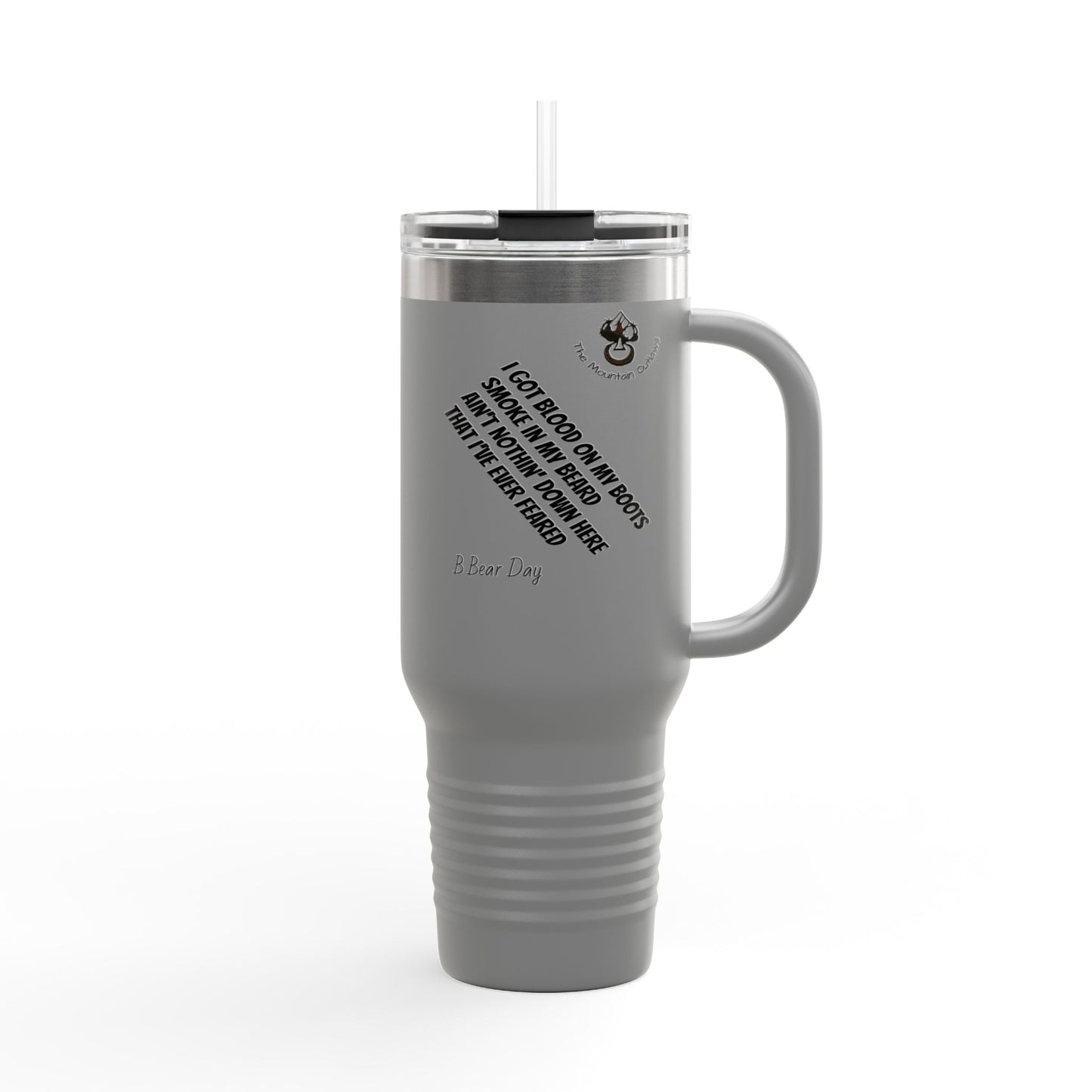 Blood & Smoke — 40oz Outlaw Travel Mug