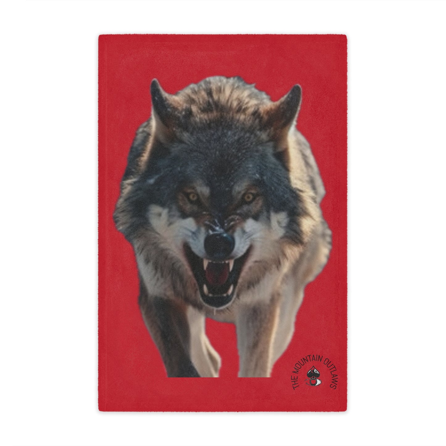 The Wolf Snarl Blanket – Red Means You Bit Back