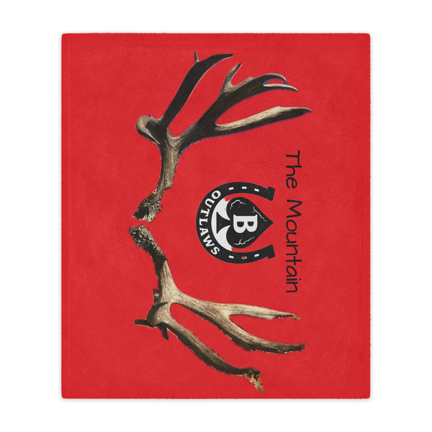 Rustic Outdoor Minky Blanket - The Signal Blanket – Mountain Outlaws War-post Edition