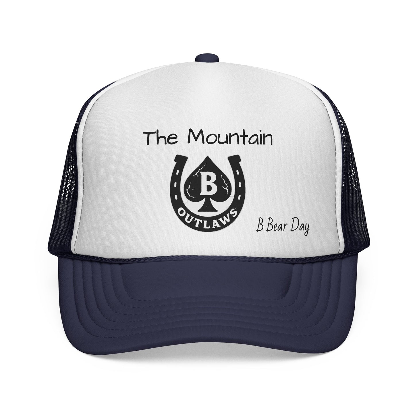 The Mountain Outlaws Trucker Hat – Red White Blue Edition