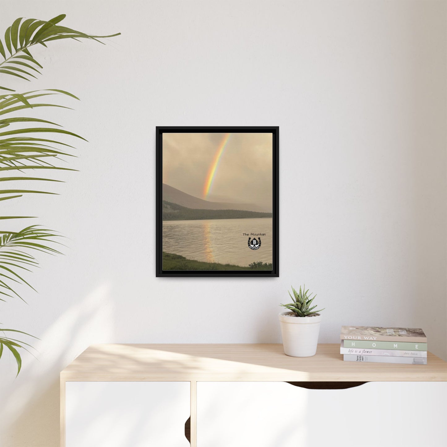 God Passed Through Here – Limited Mountain Print