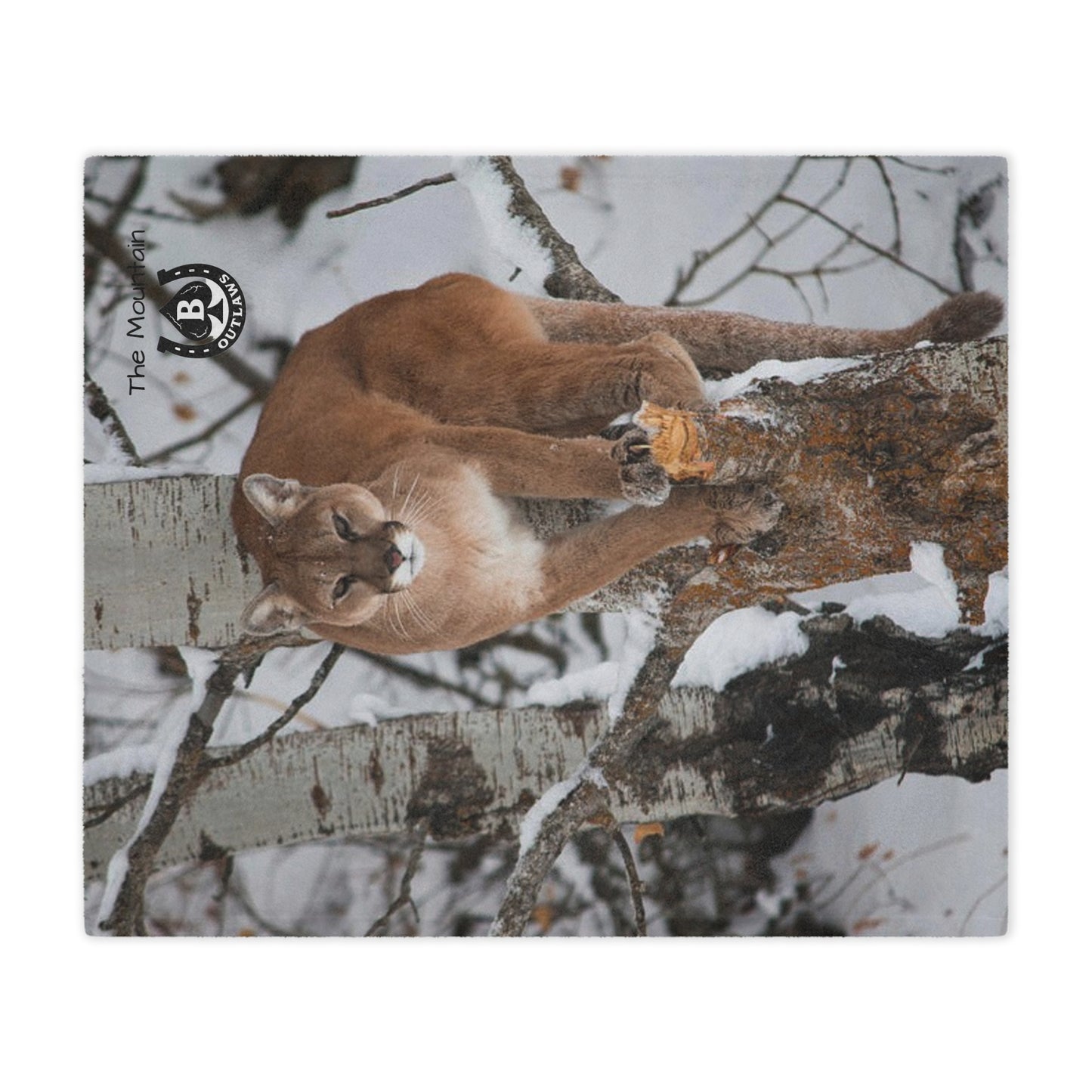 Cozy Wildlife Minky Blanket - The Still Blanket – Mountain Outlaws Bed-line Apex
