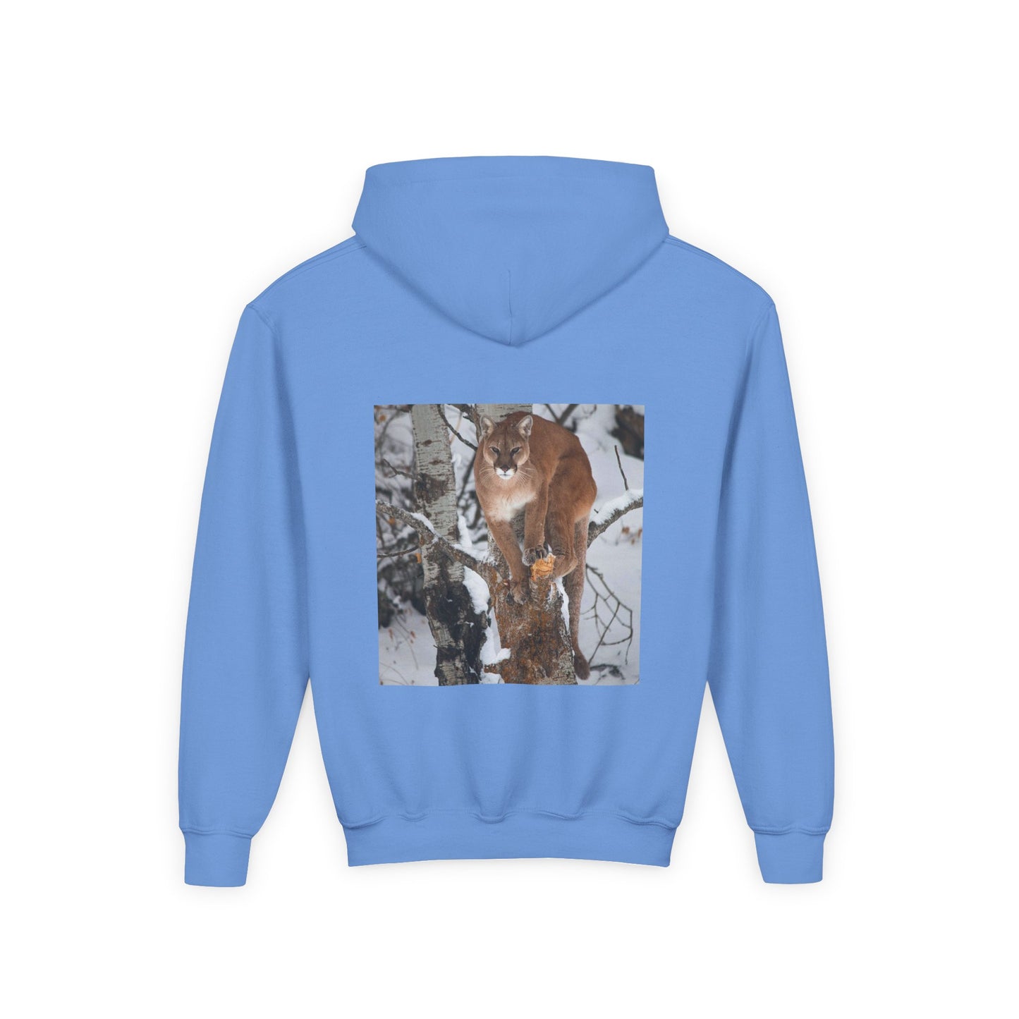 Real Strength Is Quiet Hoodie – Little Outlaws Cougar Edition