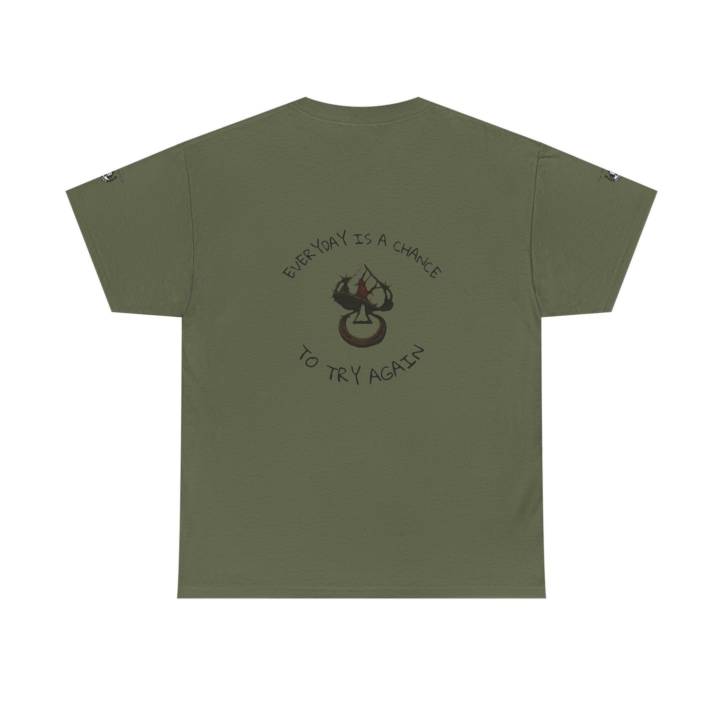 Try Again Antler Tee – Mountain Outlaws Forged Grace