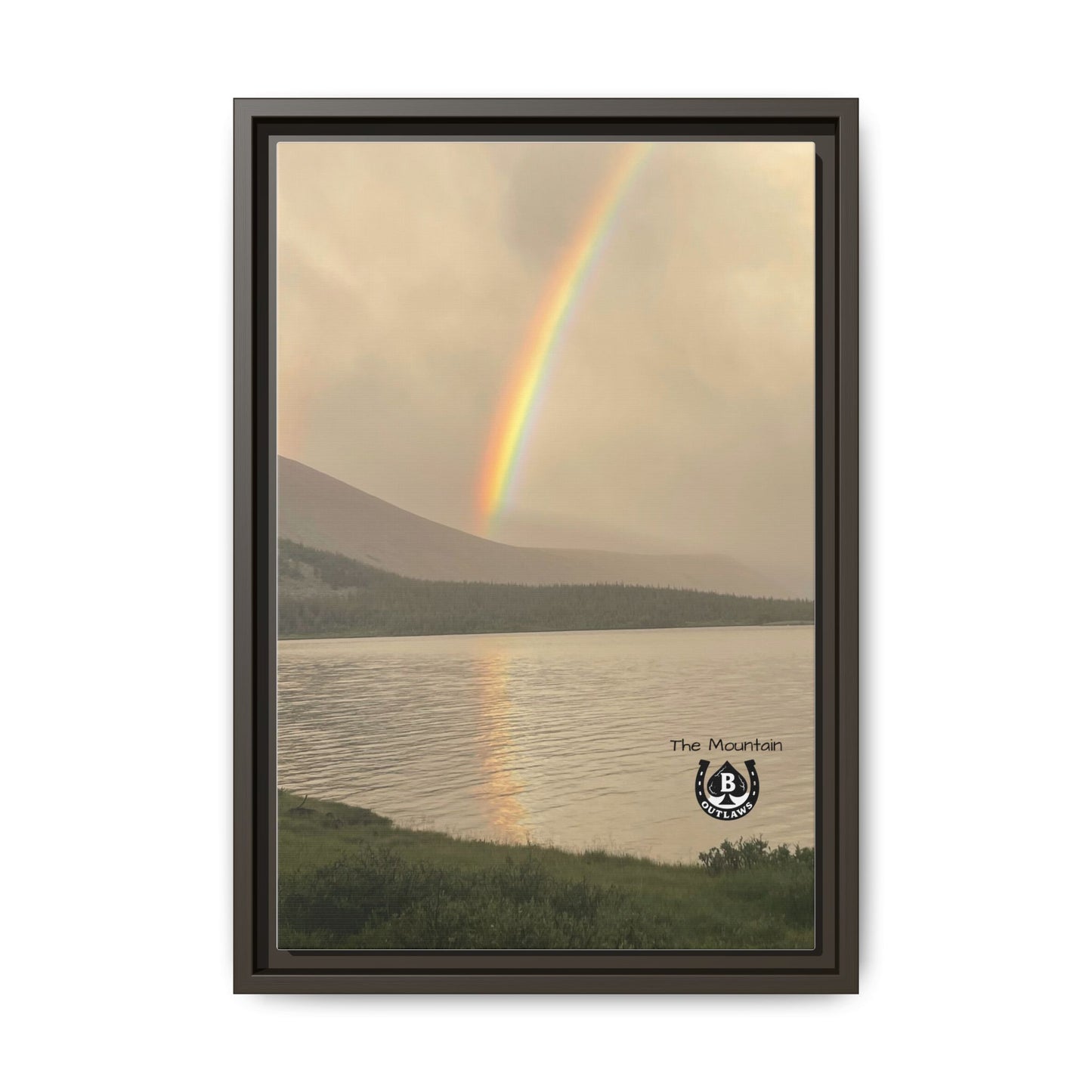 God Passed Through Here – Limited Mountain Print