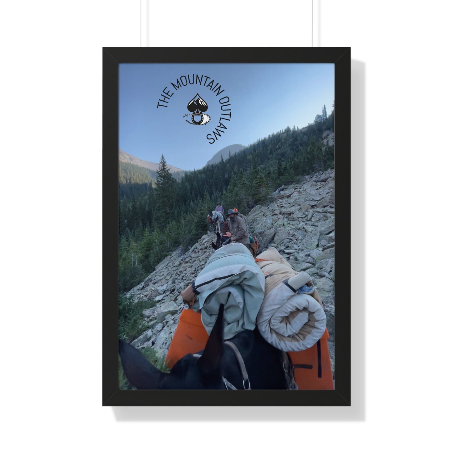 The Load Carriers – Mountain Outlaws Pack Train Print