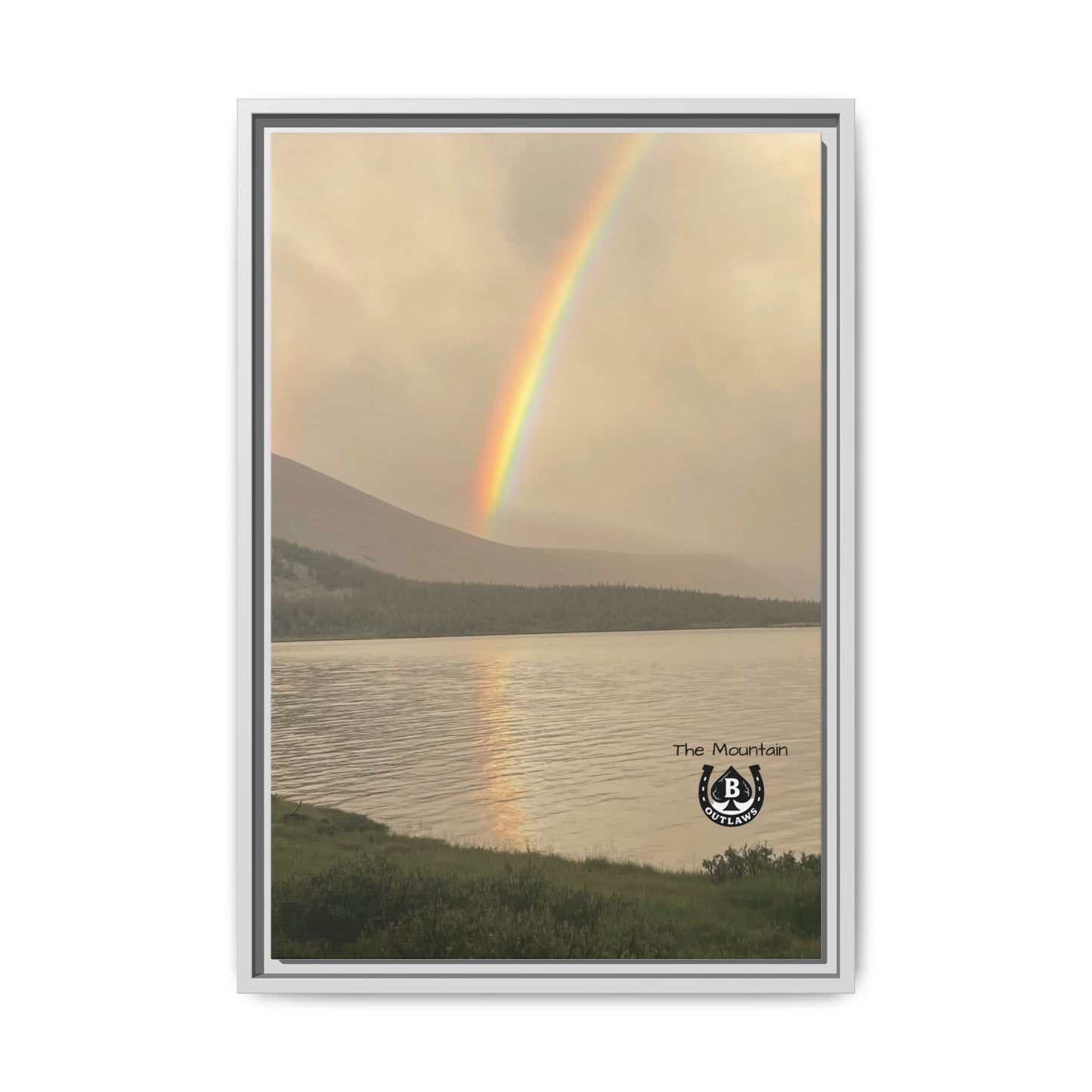 God Passed Through Here – Limited Mountain Print