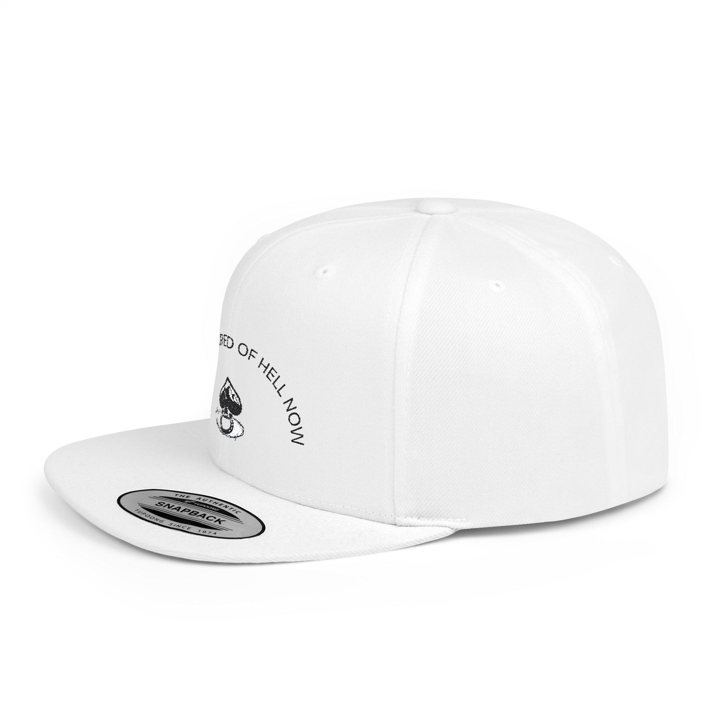 Bold Statement Snapback Hat for Confident Individuals, Casual Style, Gift for Birthdays, Streetwear Essential, Unique Fashion Statement