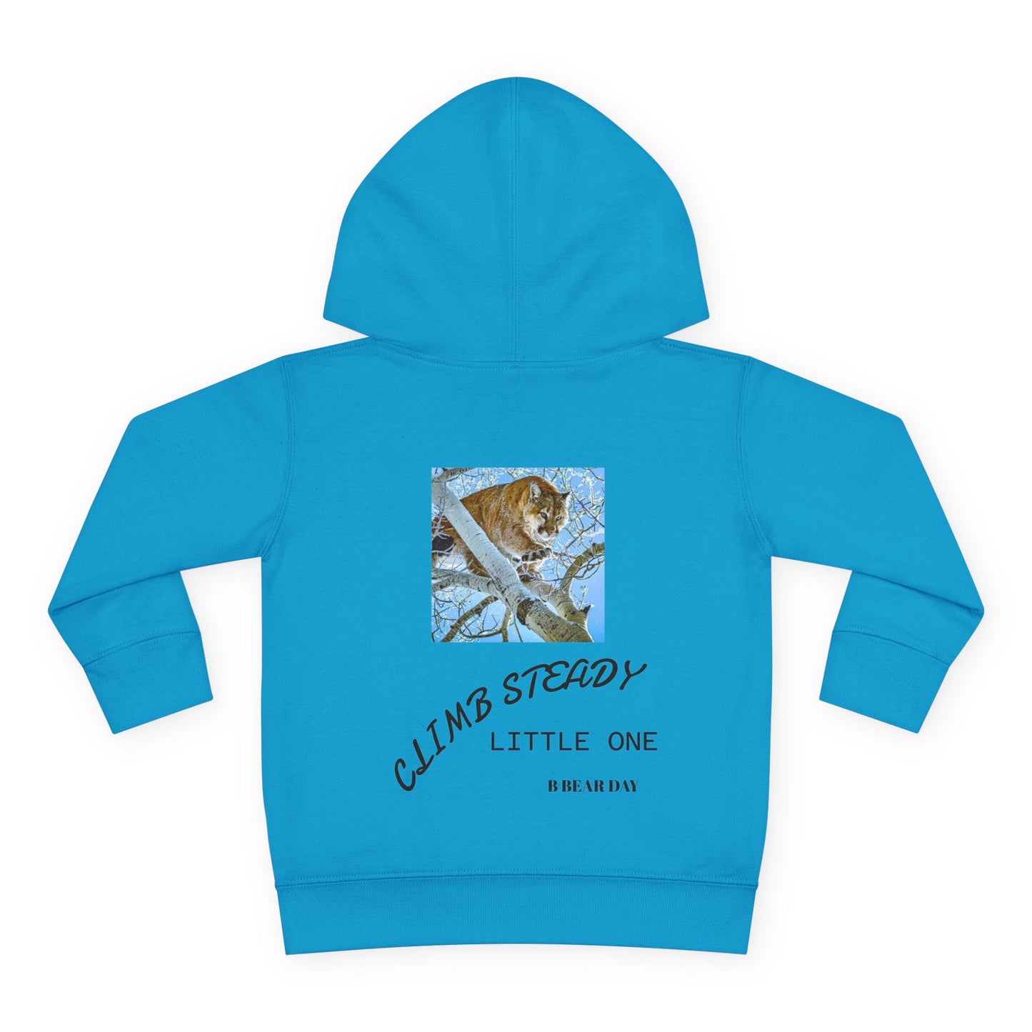 Climb Steady Hoodie – Little Outlaws Pink Cub Edition