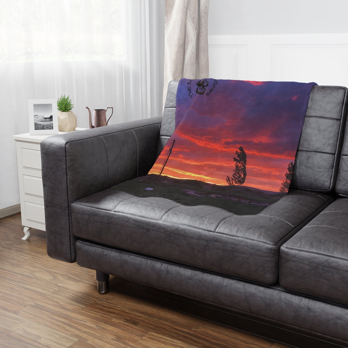 “Last Light” Western Sunset Blanket – Mountain Outlaws Gear