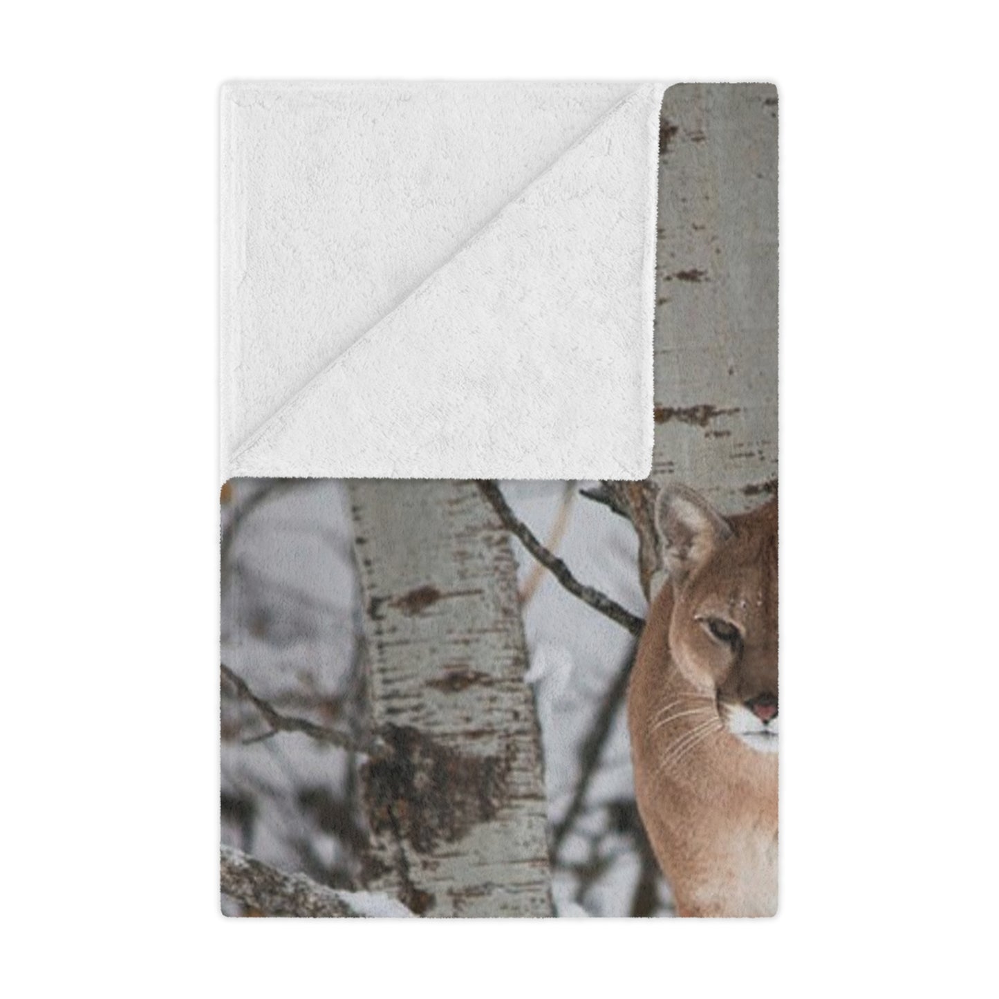 Cozy Wildlife Minky Blanket - The Still Blanket – Mountain Outlaws Bed-line Apex