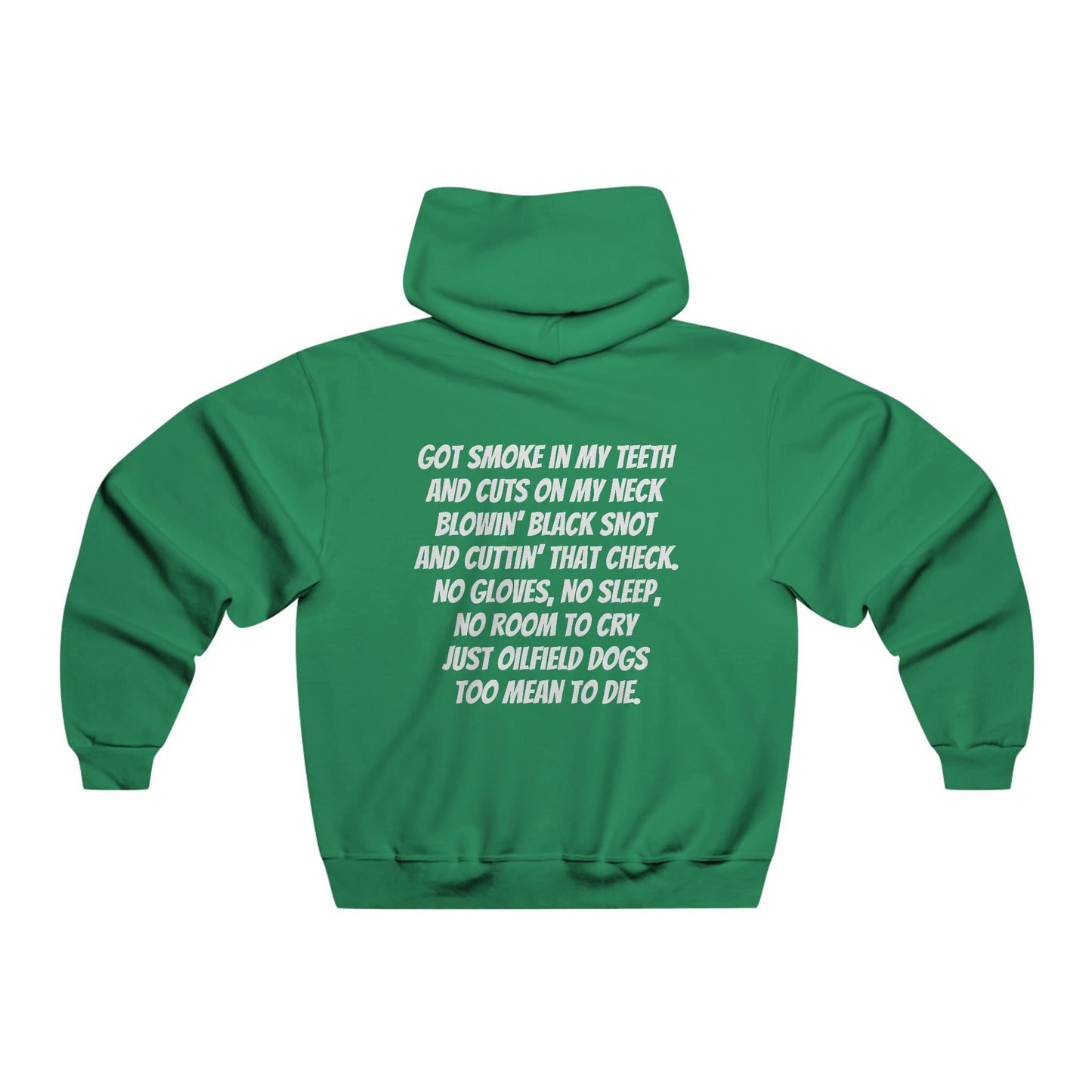 Oilfield Trash “Too Mean to Die” Skull Hoodie