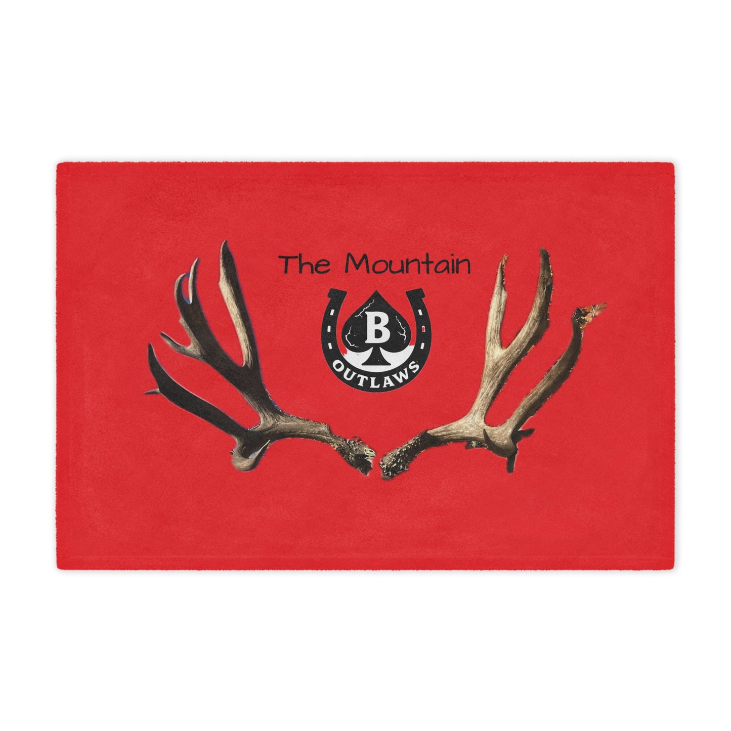 Rustic Outdoor Minky Blanket - The Signal Blanket – Mountain Outlaws War-post Edition