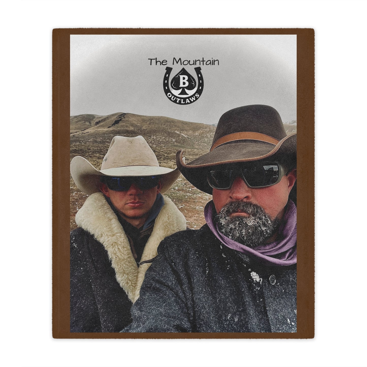 Cozy Minky Blanket: The Legacy Blanket – Mountain Outlaws Brothers Built in Ice