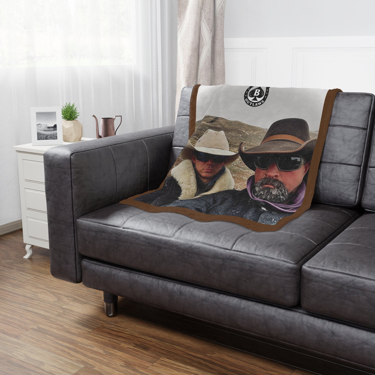 Cozy Minky Blanket: The Legacy Blanket – Mountain Outlaws Brothers Built in Ice