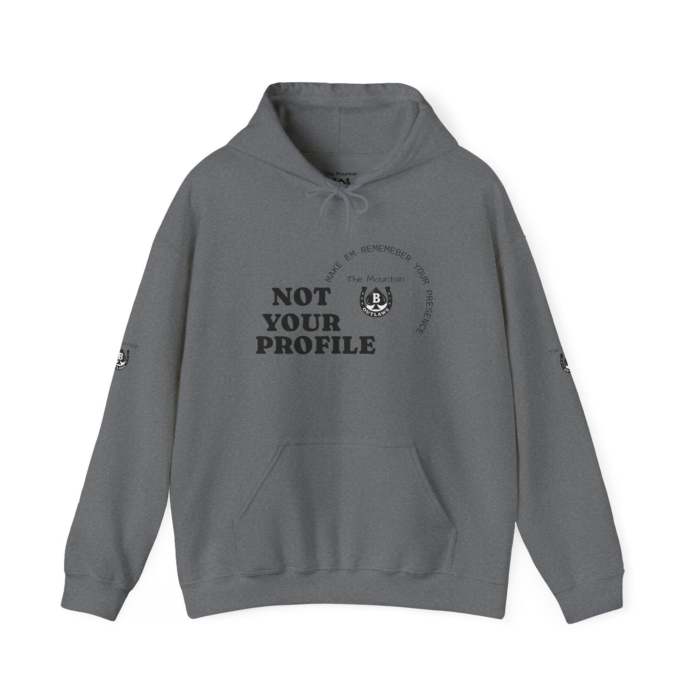 Presence Over Profile Hoodie – Mountain Outlaws Edition