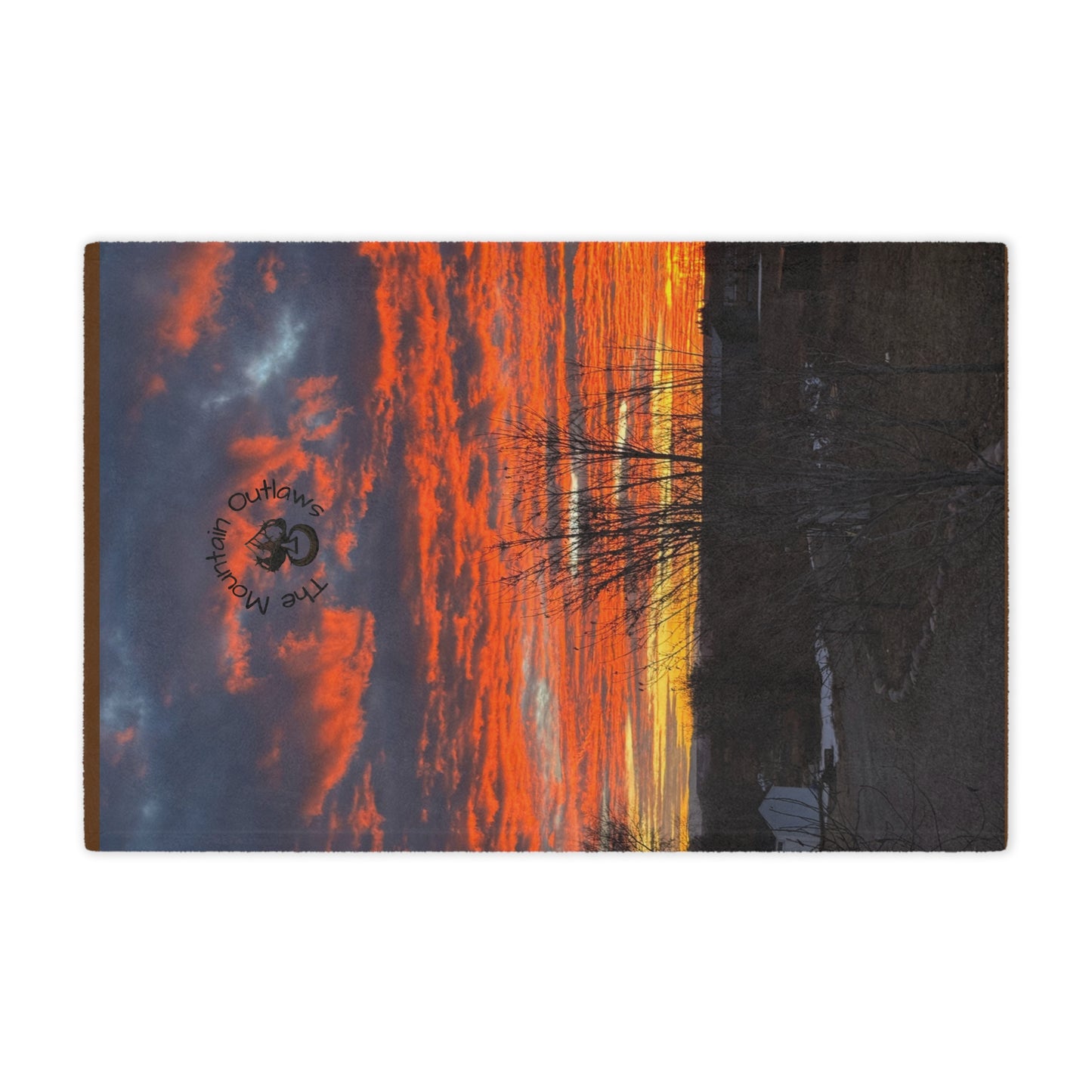 Hell Sky Sunset Blanket – Mountain Outlaws Collection