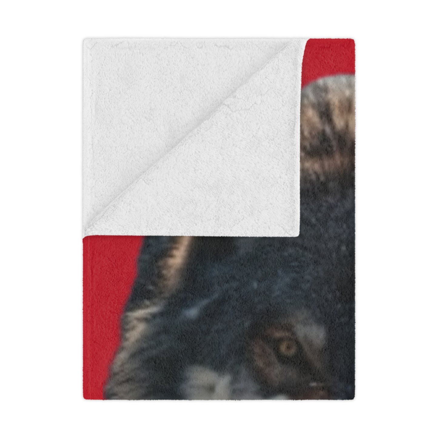 The Wolf Snarl Blanket – Red Means You Bit Back