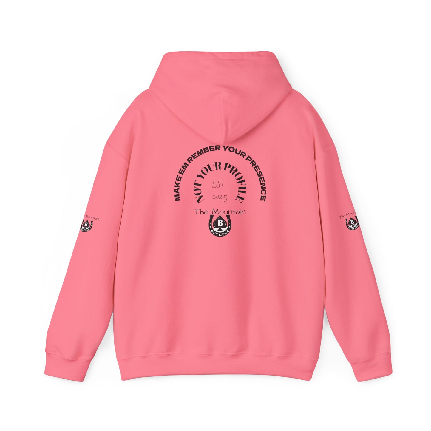 Presence Over Profile Hoodie – Mountain Outlaws Edition