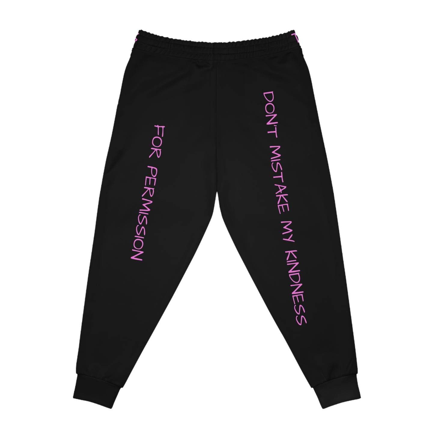 Kindness Isn’t Permission Joggers – Mountain Outlaws Flex Cut