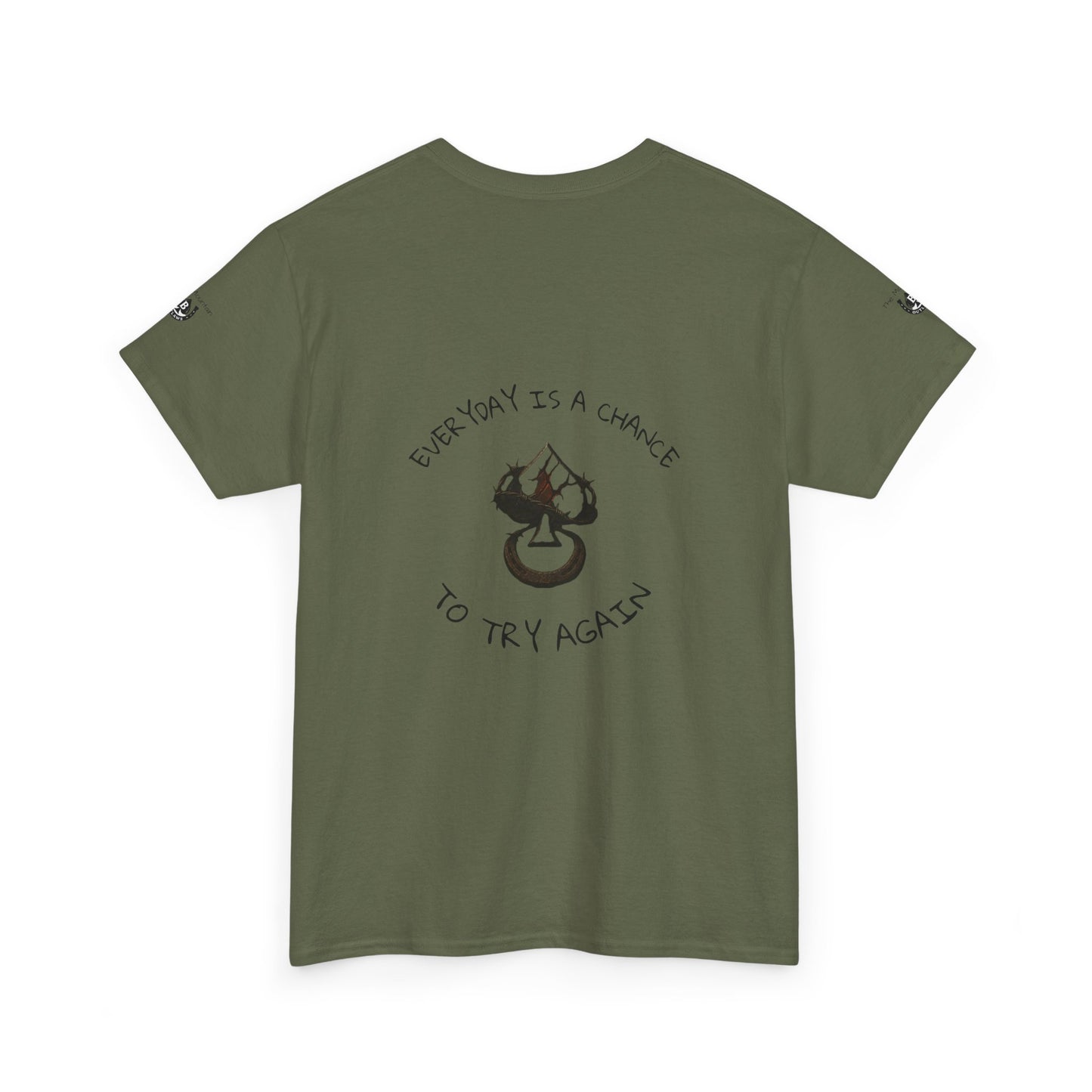Try Again Antler Tee – Mountain Outlaws Forged Grace
