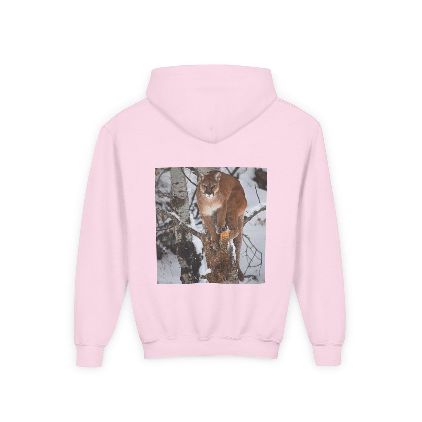 Real Strength Is Quiet Hoodie – Little Outlaws Cougar Edition