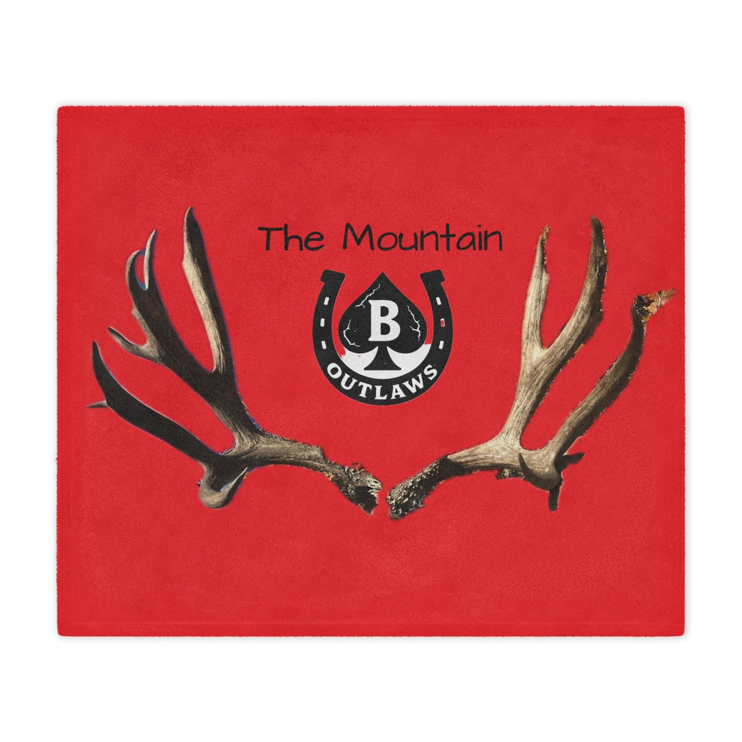 Rustic Outdoor Minky Blanket - The Signal Blanket – Mountain Outlaws War-post Edition