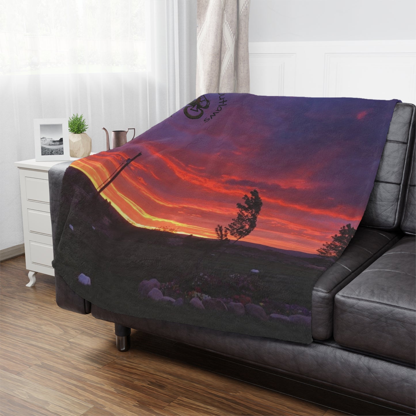 “Last Light” Western Sunset Blanket – Mountain Outlaws Gear
