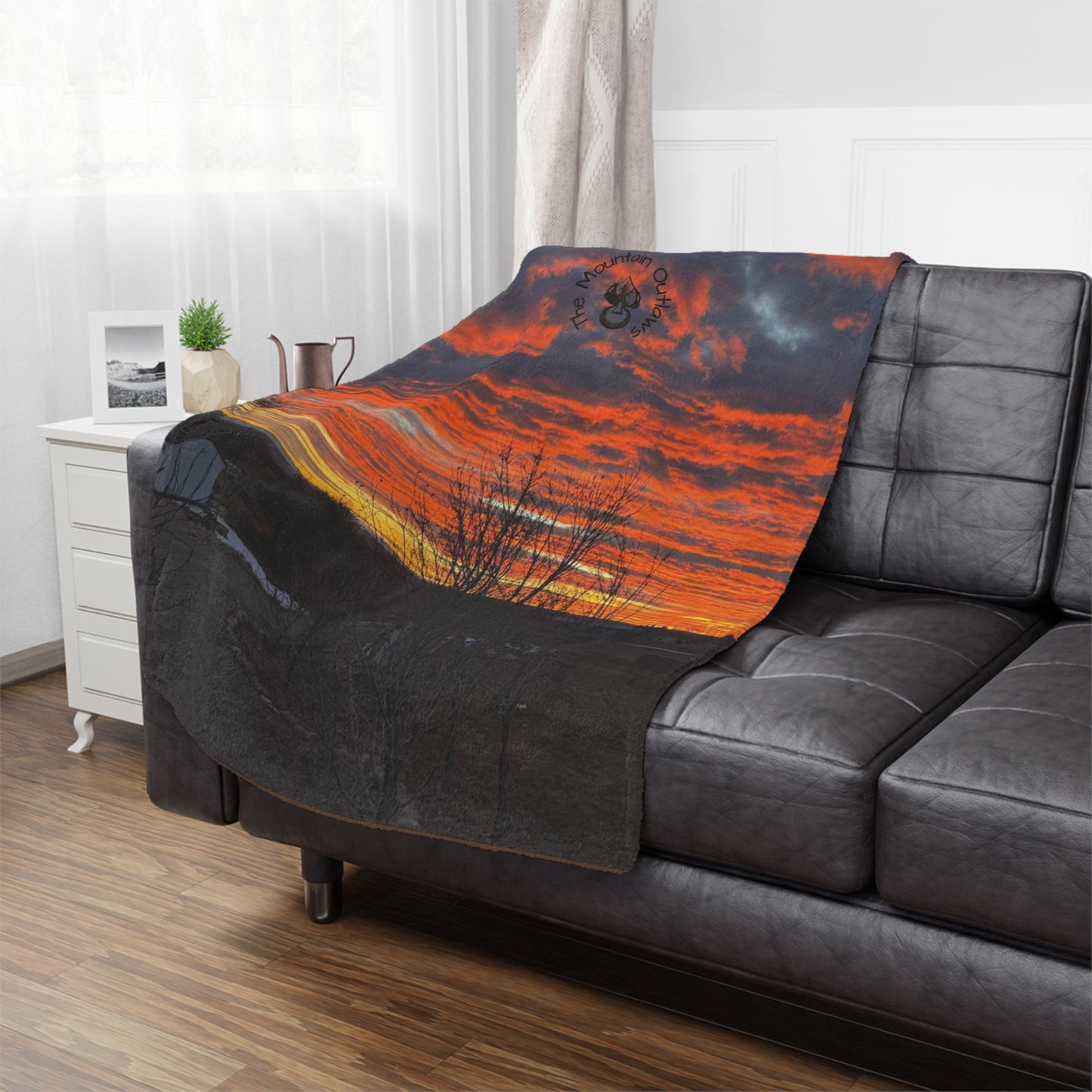 Hell Sky Sunset Blanket – Mountain Outlaws Collection