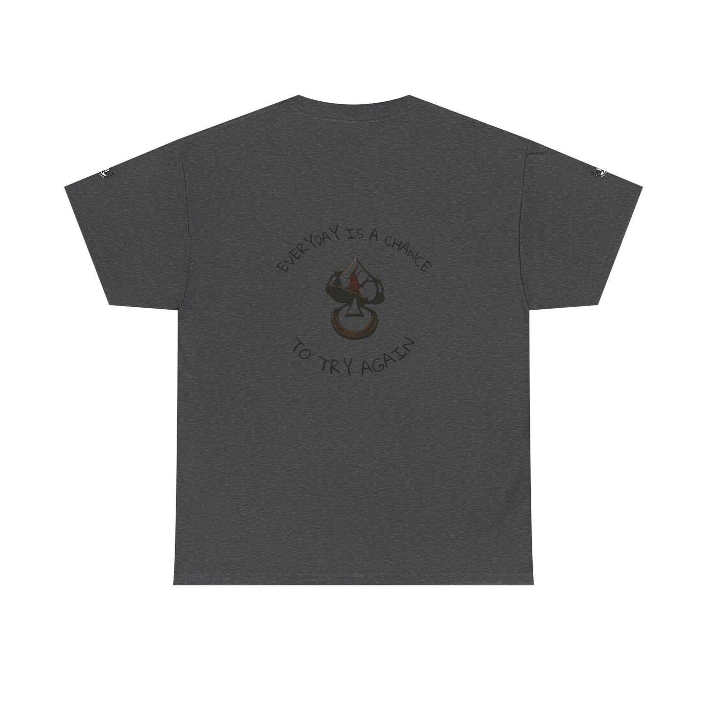 Try Again Antler Tee – Mountain Outlaws Forged Grace