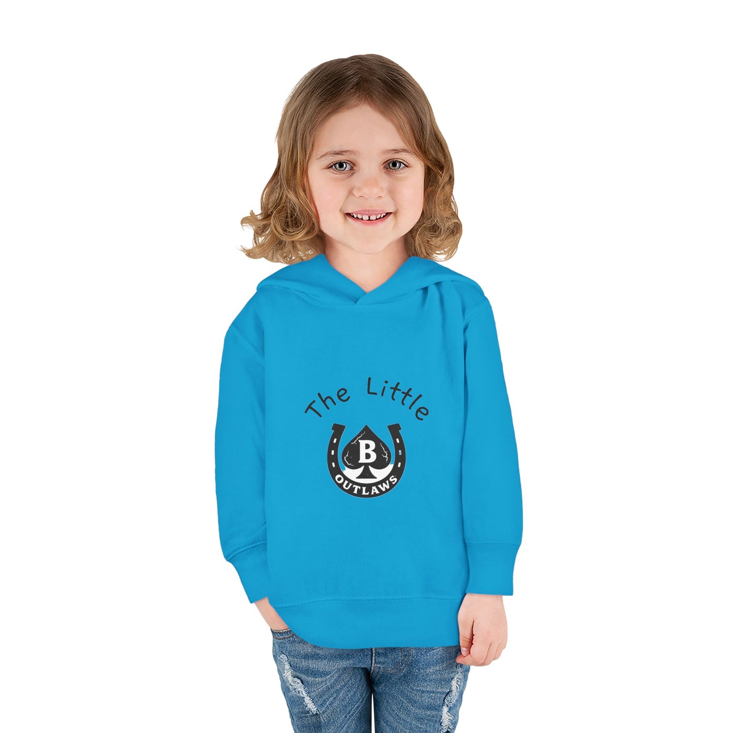 Little Hands Big Things Hoodie – Little Outlaws Blue Edition