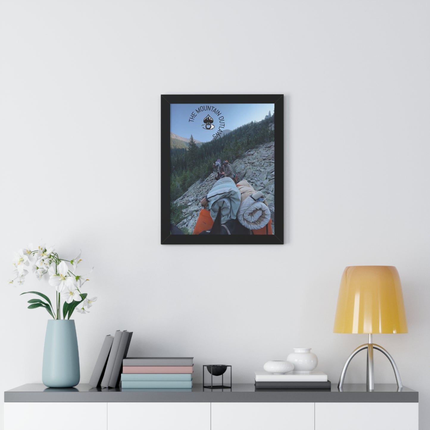 The Load Carriers – Mountain Outlaws Pack Train Print