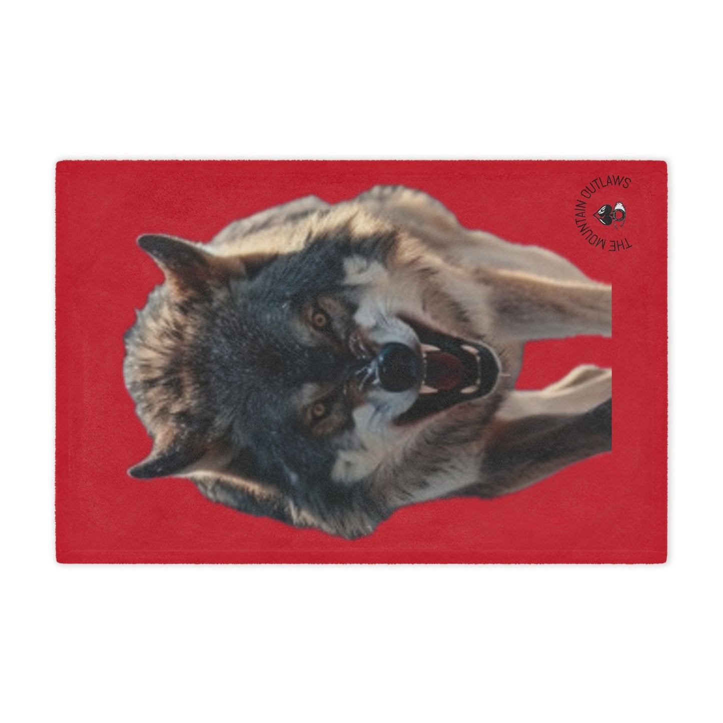 The Wolf Snarl Blanket – Red Means You Bit Back
