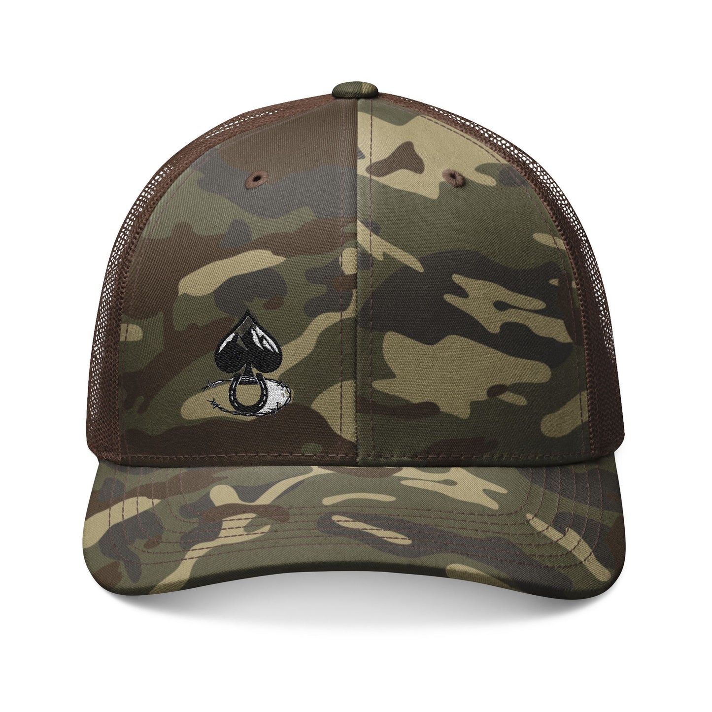 Camouflage Trucker Hat (Embroidery)