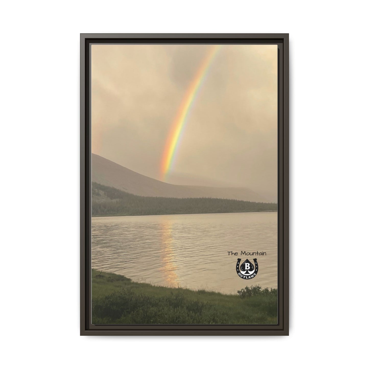 God Passed Through Here – Limited Mountain Print