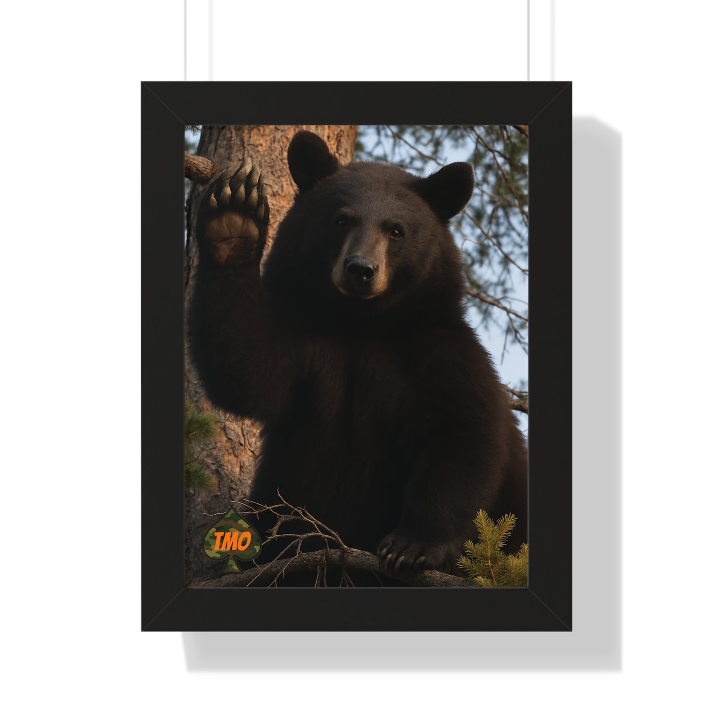 TMO Bear in the Pines – Outlaw Wall Art