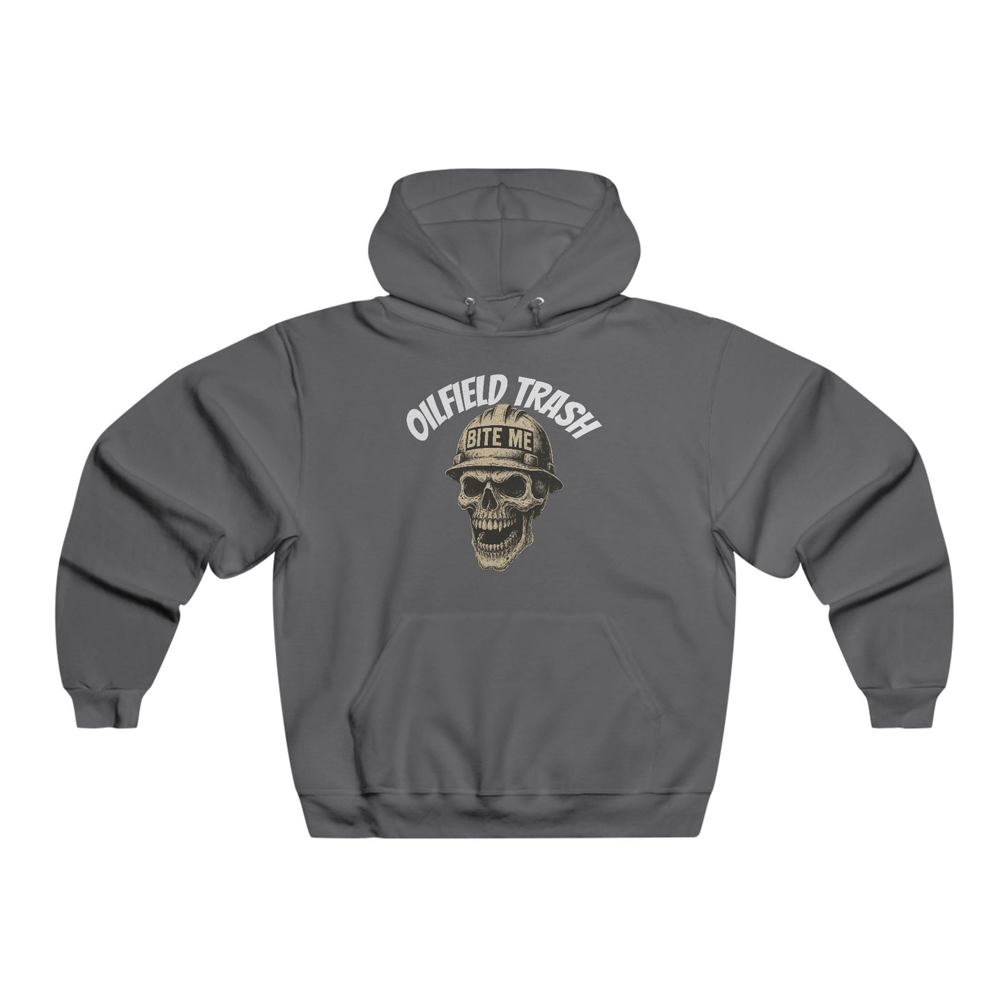 Oilfield Trash “Too Mean to Die” Skull Hoodie
