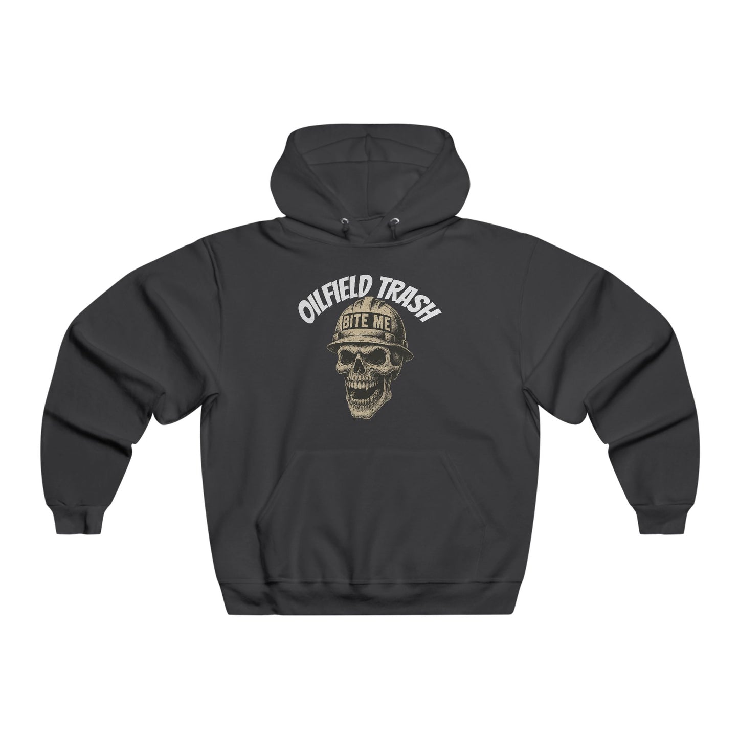Oilfield Trash “Too Mean to Die” Skull Hoodie